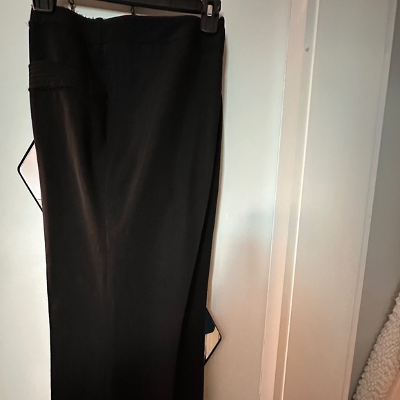 CHANEL Pants - BLACK CHANEL SLACKS